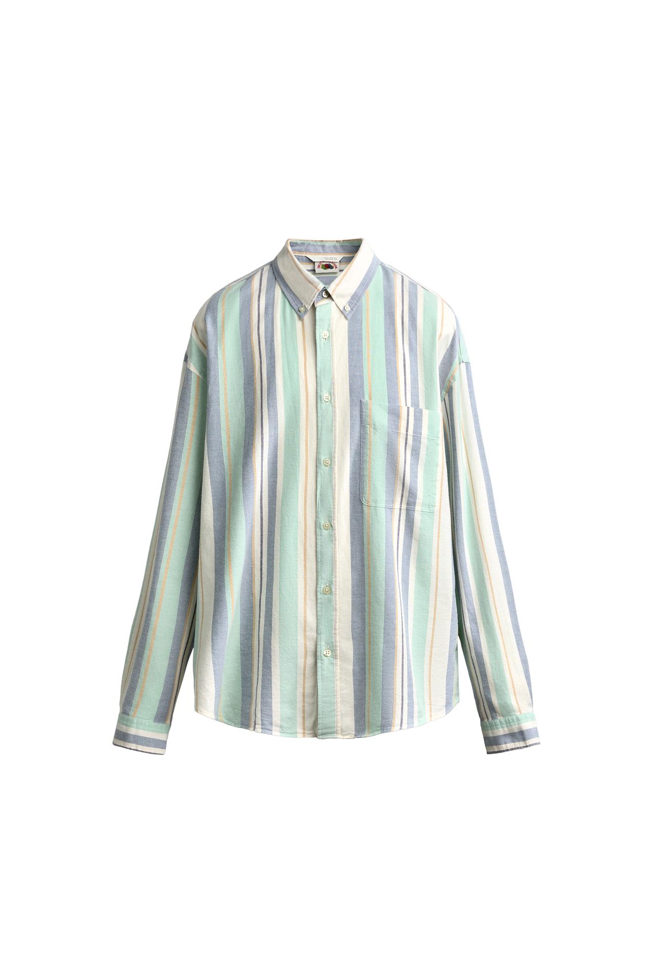 Рубашка Oxford в полоску FRUIT OF THE LOOM™