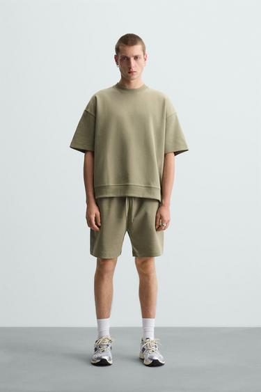 CONJUNTO ESPORTIVO RELAXED FIT INTERLOCK - COR 1 da Zara