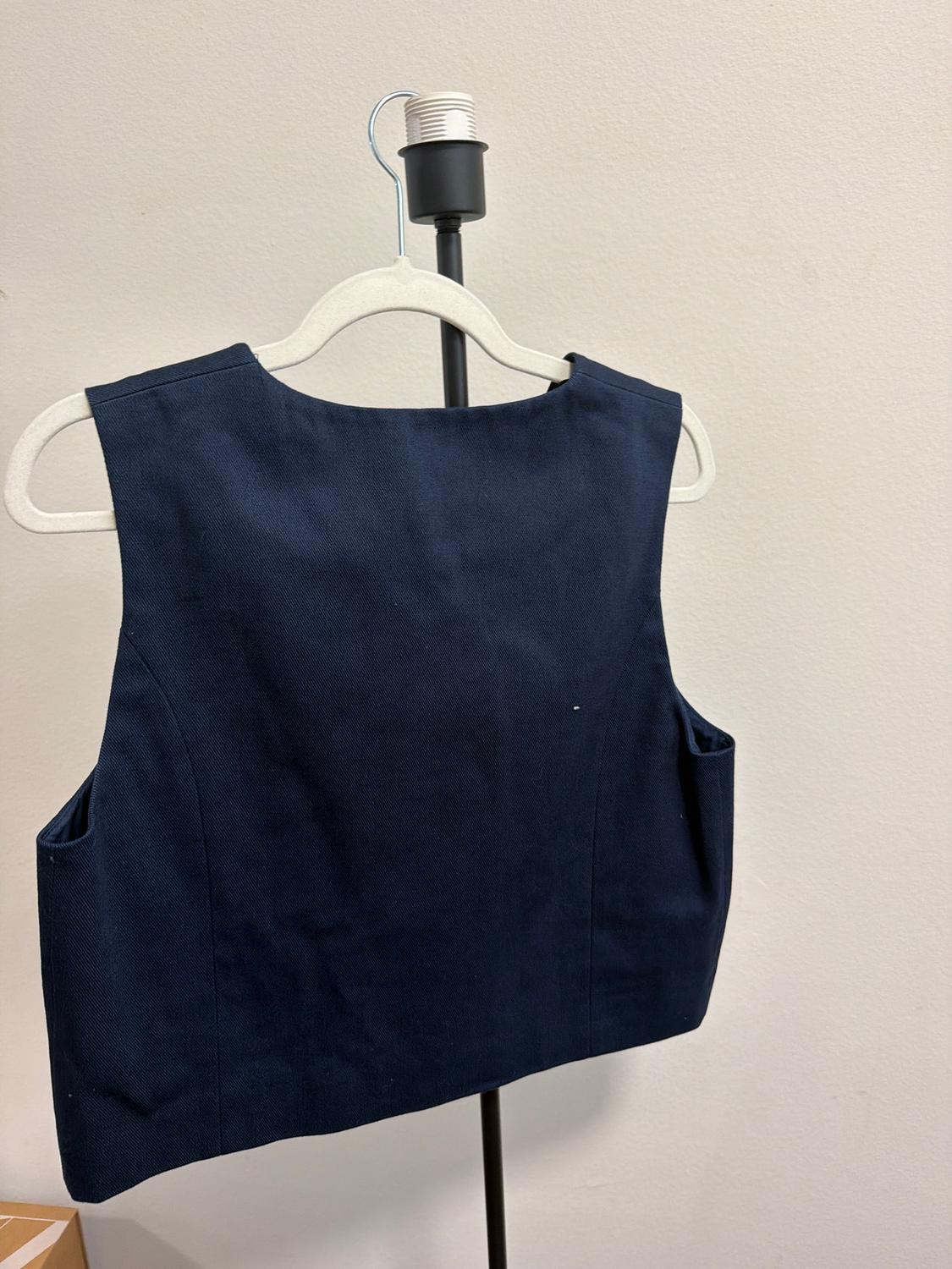 ZW COLLECTION DOUBLE-BREASTED VEST - Image 2