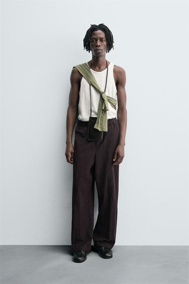 Zara TANK T-SHIRT - White