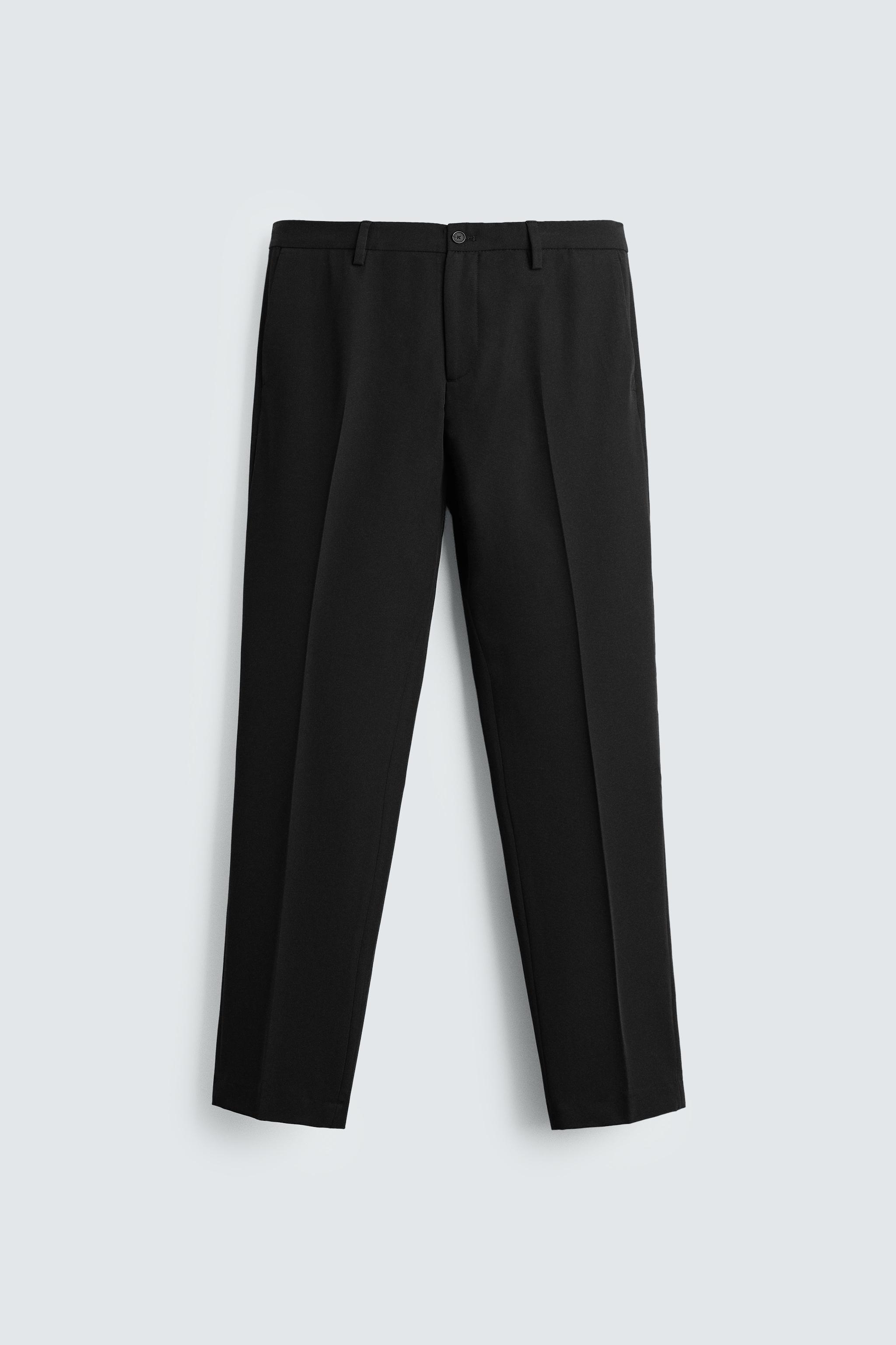 COMFORT SUIT PANTS - Navy blue | ZARA United States COMFORT SUIT PANTS - Navy blue | ZARA United States