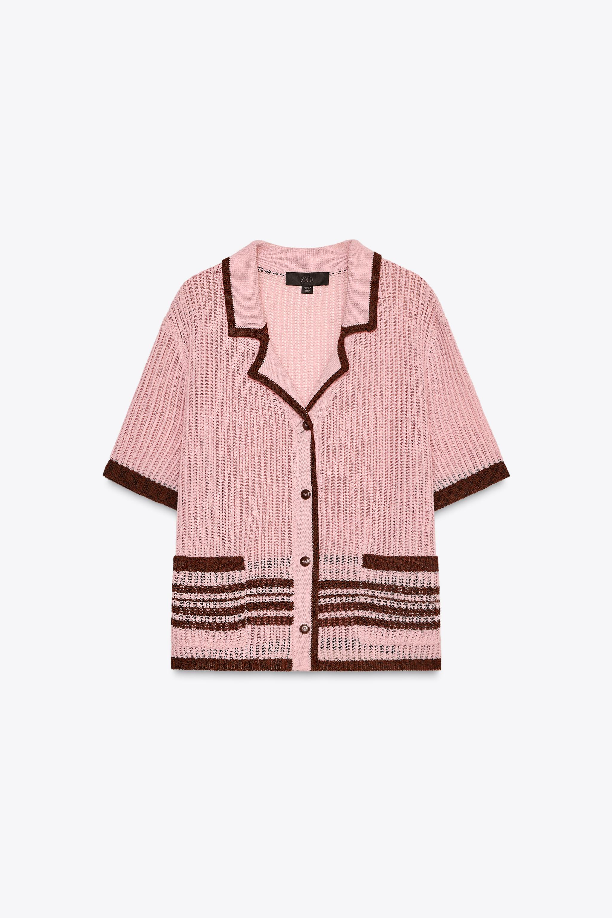 ニット - レディース ショートスリーブカーディガン | ZARA 日本