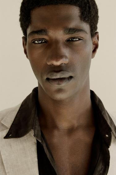 100% 린넨 수트 블레이저 - Zara 라이트 베이지