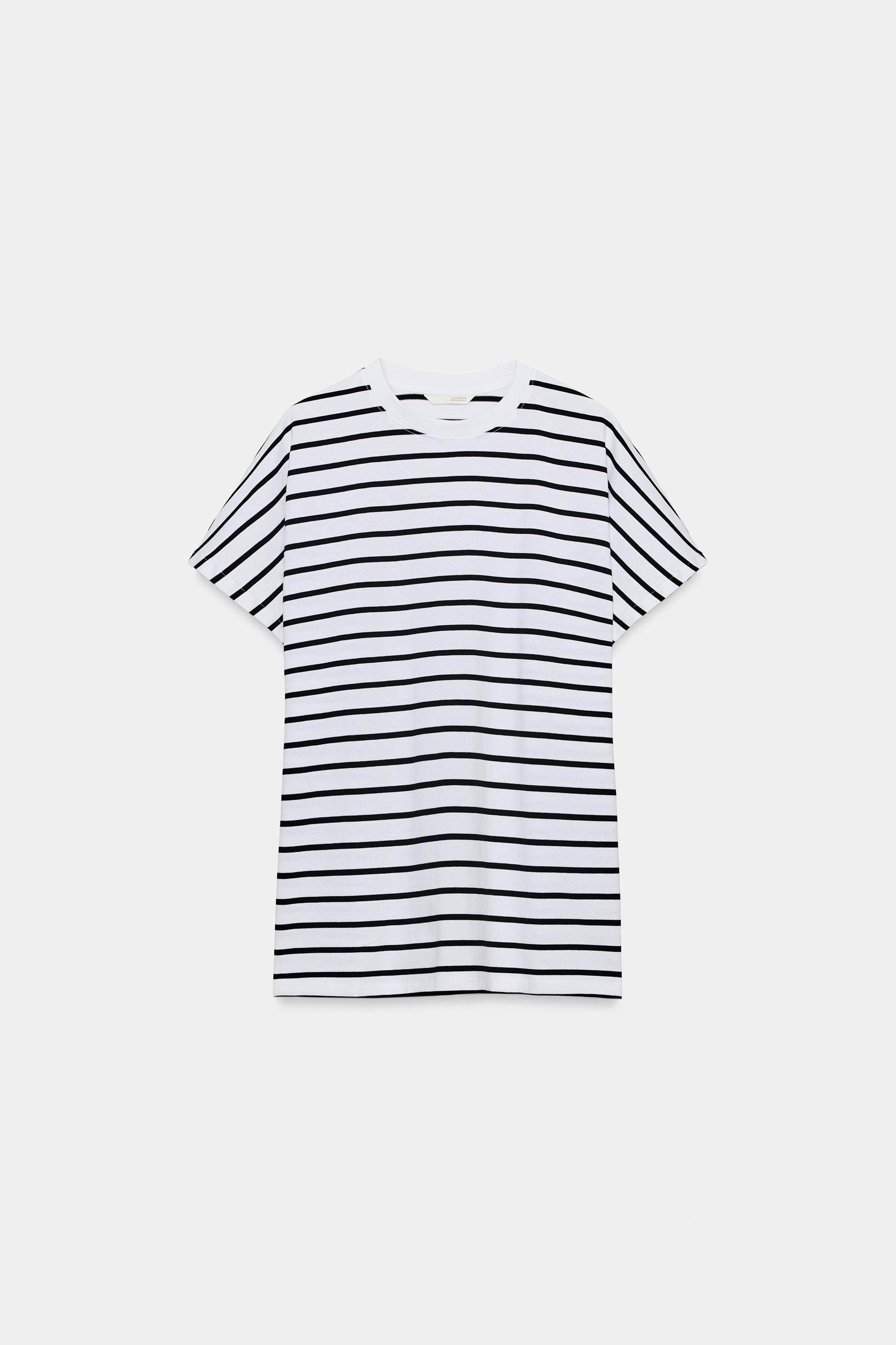 DÜŞÜK KOLLU T-SHIRT - Görsel 5
