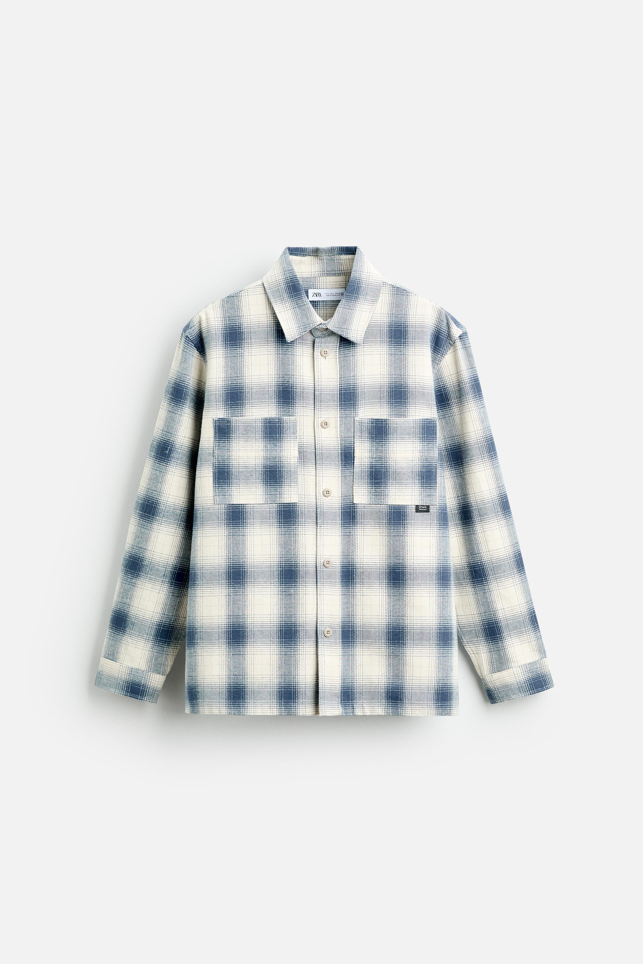 【ZARA】チェック フランネル シャツ 1063/440/401 ZARA】チェック フランネル シャツ 1063/440/401 (ZARA/シャツ