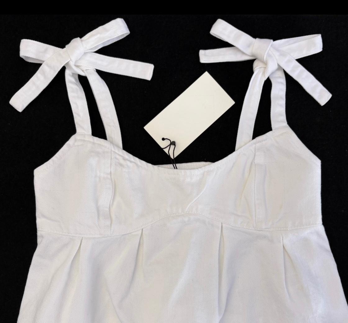 Z1975 DENIM STRAPPY TOP - Image 3