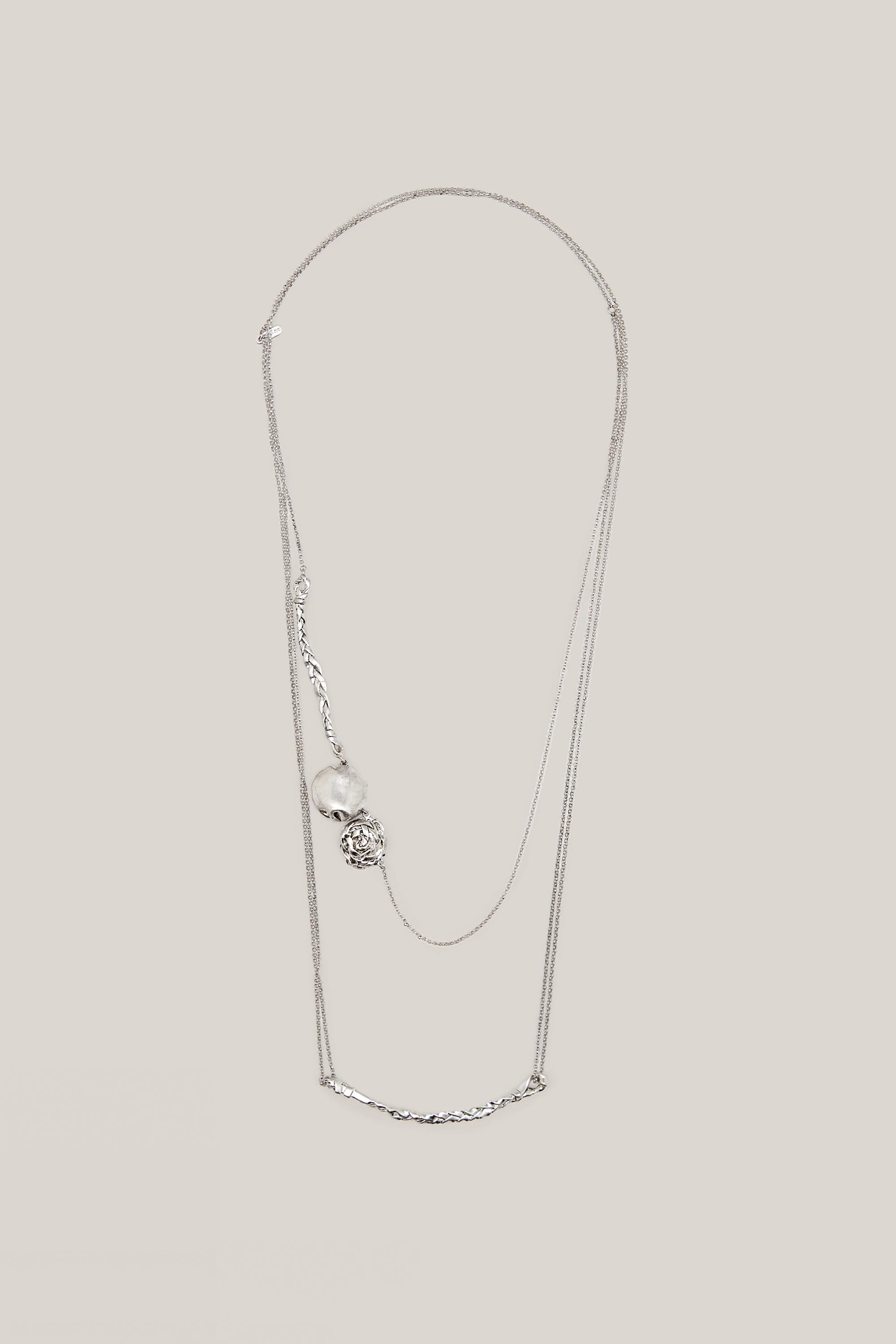 Long multiway basket necklace - LIMITED EDITION
