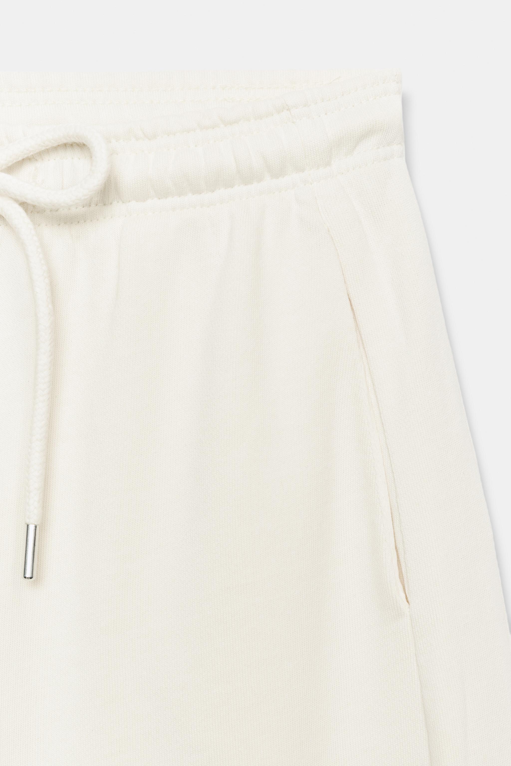 WIDE LEG PLUSH PANTS