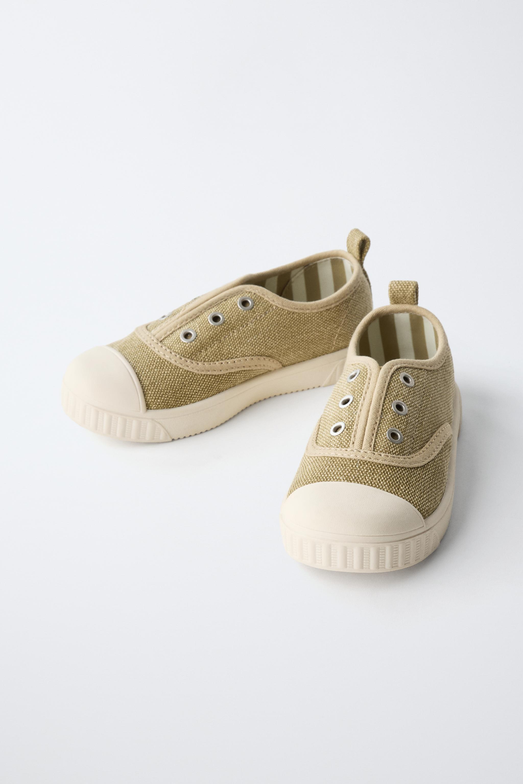 Детские кроссовки Zara BASIC SNEAKERS — фото 3