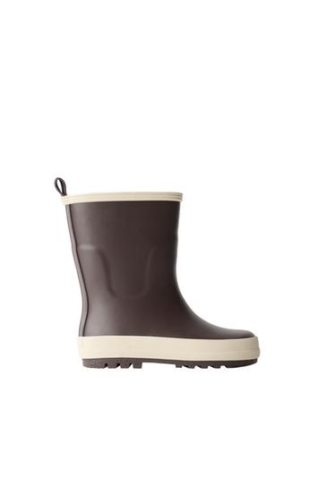 BOTA DE AGUA COLOR BLOCK - Marrón de Zara