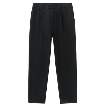 POPLIN SUIT TROUSERS - Charcoal by Zara