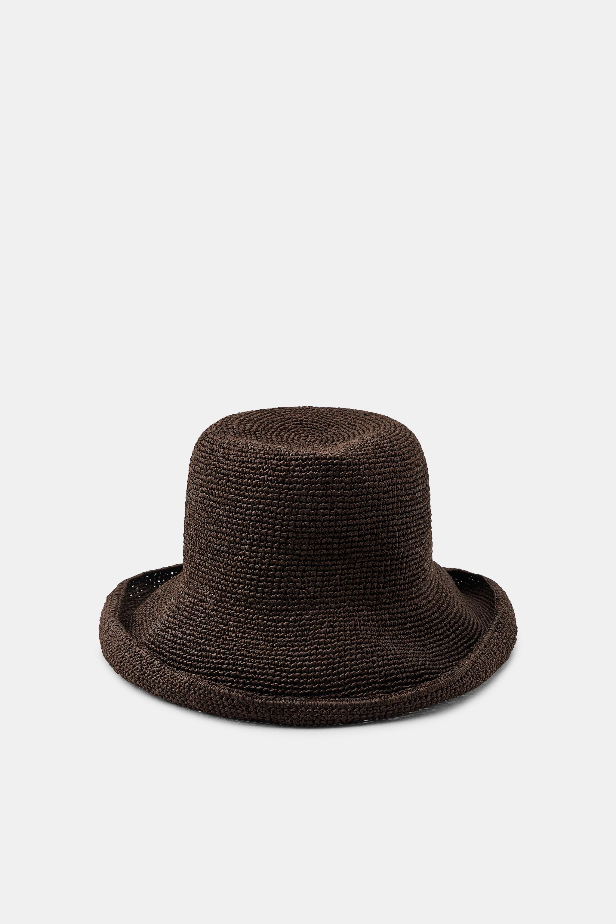 ペーパーバケットハット - ブラウン | ZARA Japan / 日本