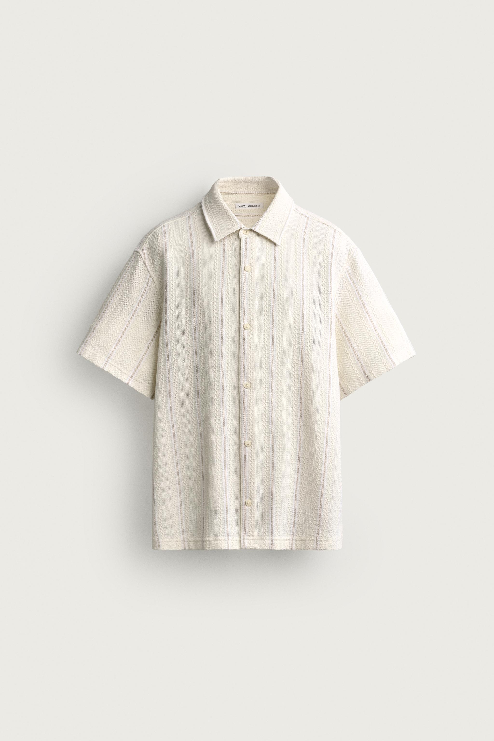 CHEMISE REGULAR FIT STRUCTURÉE