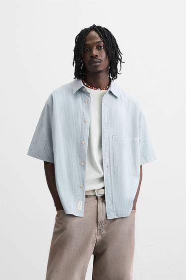 Zara STRIPED SHIRT - Striped