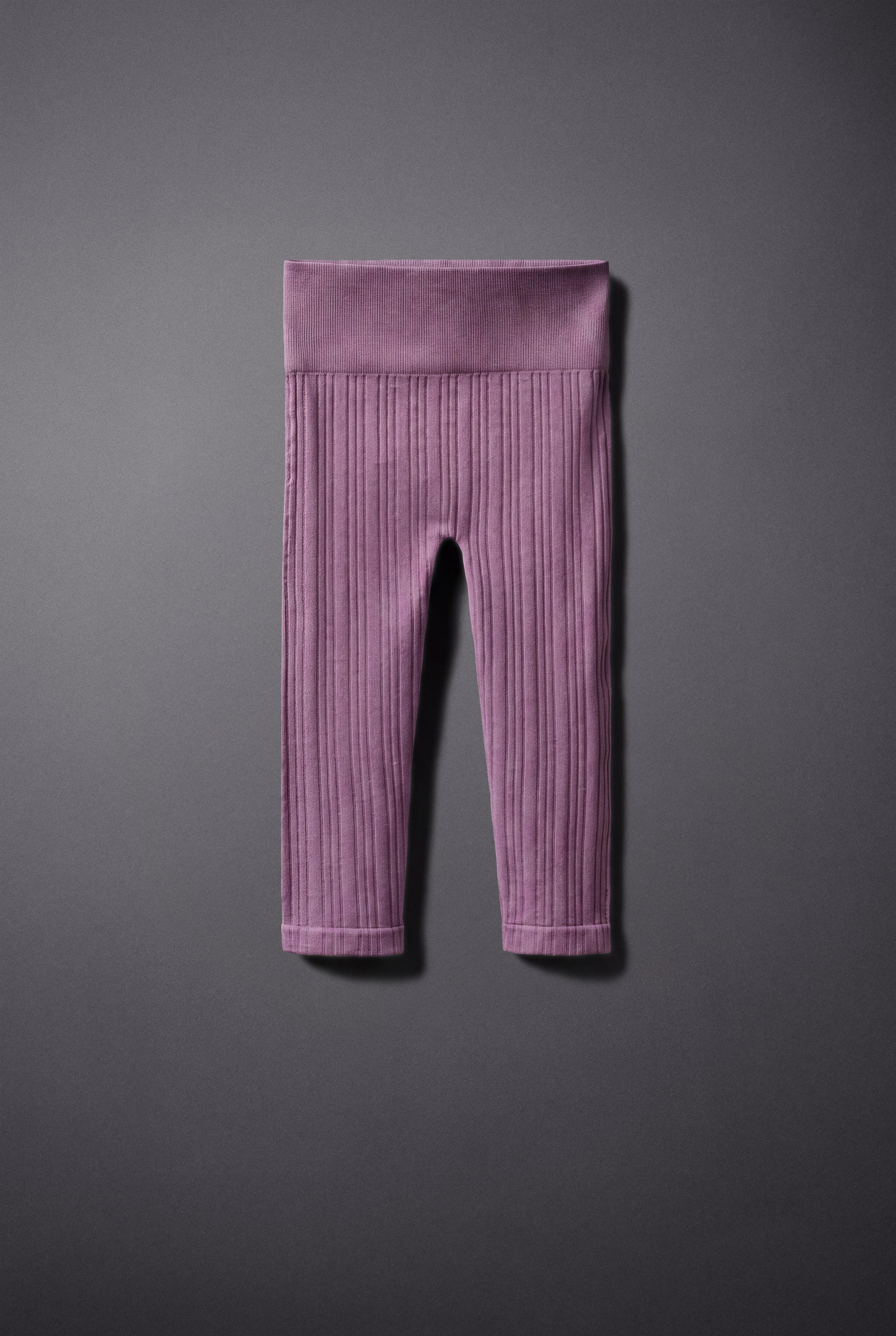 SEAMLESS WORKOUT LEGGINGS — Pale pink