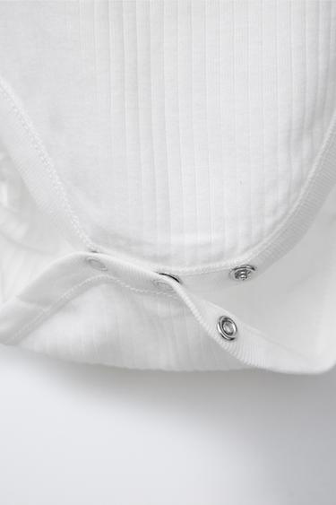 LOT DE TROIS BODYS SANS MANCHES - Blanc de Zara - Image 3