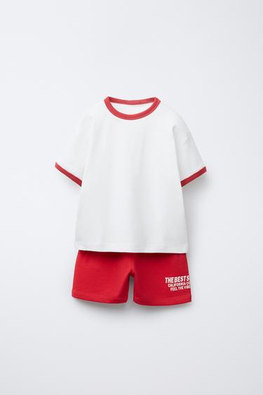 LOOK - Cremefarben / Grün von Zara