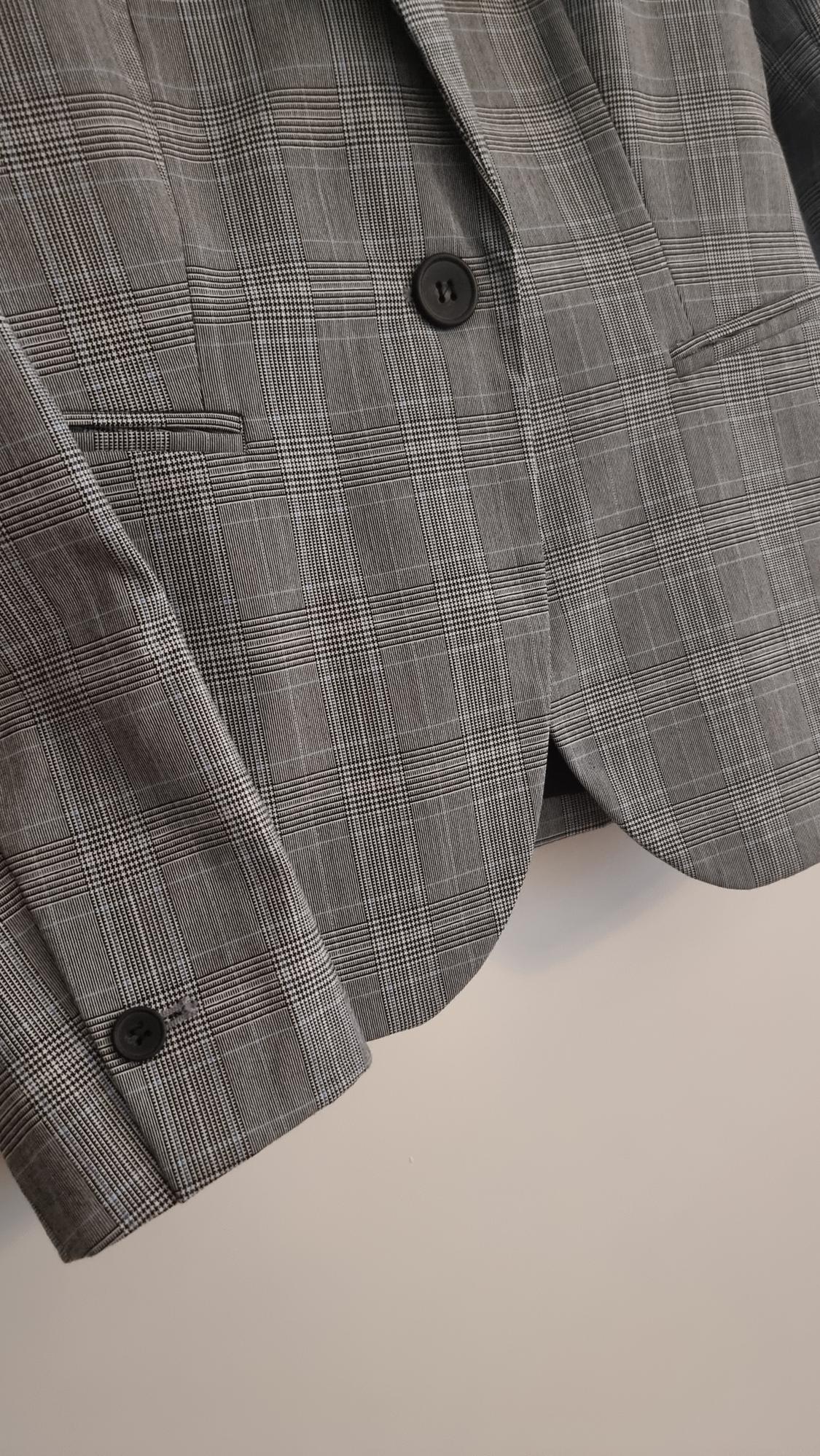 CHECK TAILORED BLAZER - Image 3