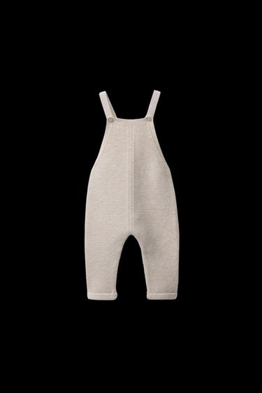 Zara KNIT OVERALLS - Sand / Marl - Image 0