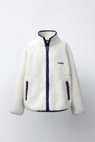 FAUX SHEARLING JACKET - Ecru by Zara