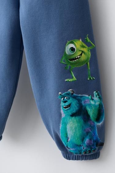 MONSTERS, INC. © DISNEY PIXAR PRINT JOGGERS - Bluish by Zara - Image 3