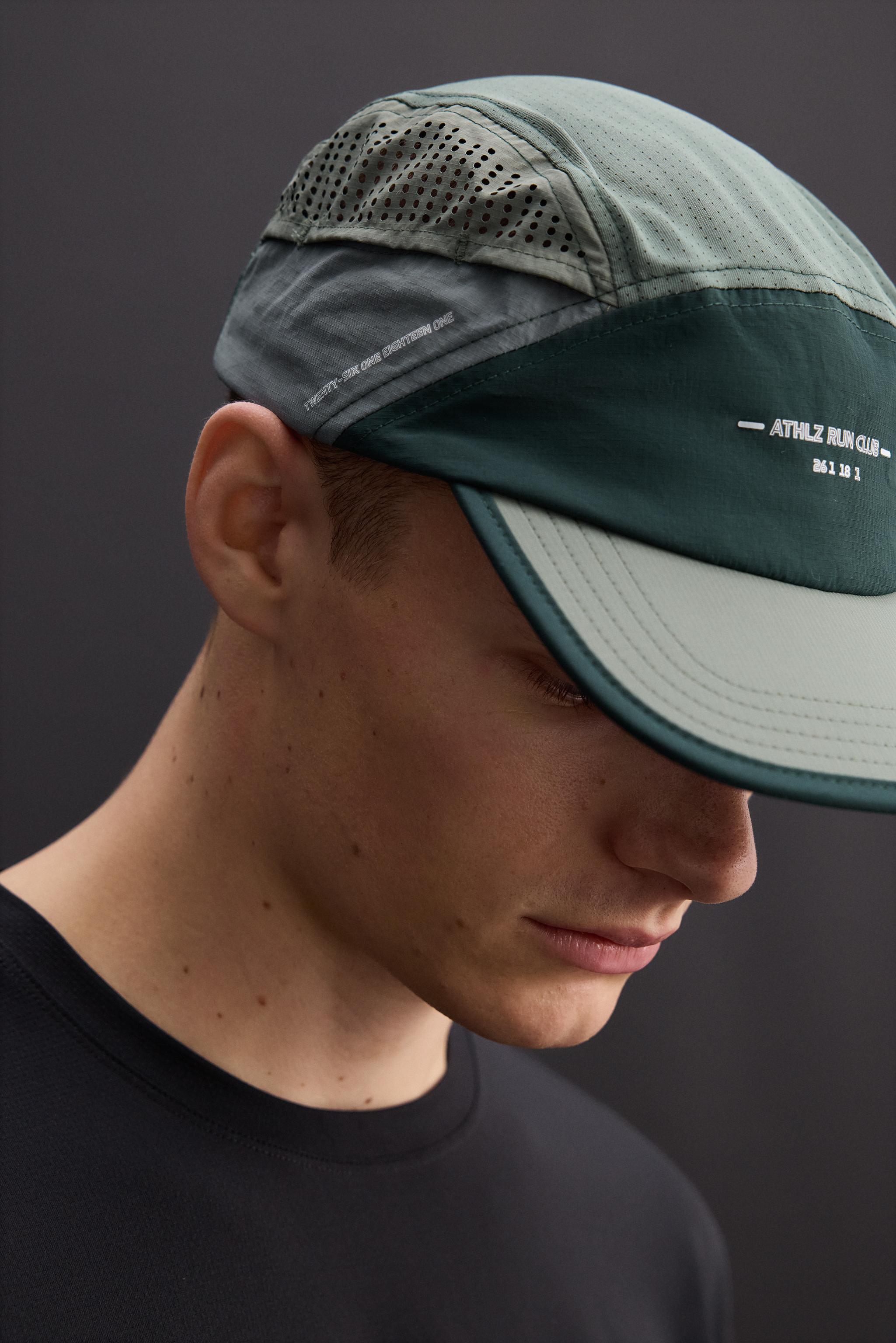 COLOR BLOCK RUNNING CAP - Blue | ZARA United States