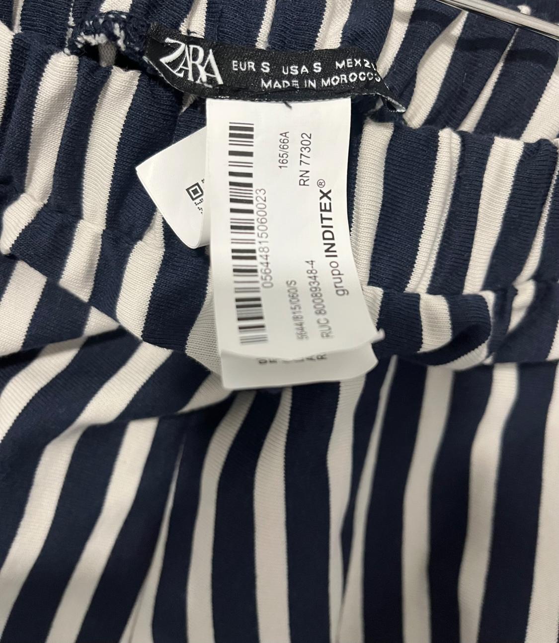 STRIPED PALAZZO TROUSERS - Image 6