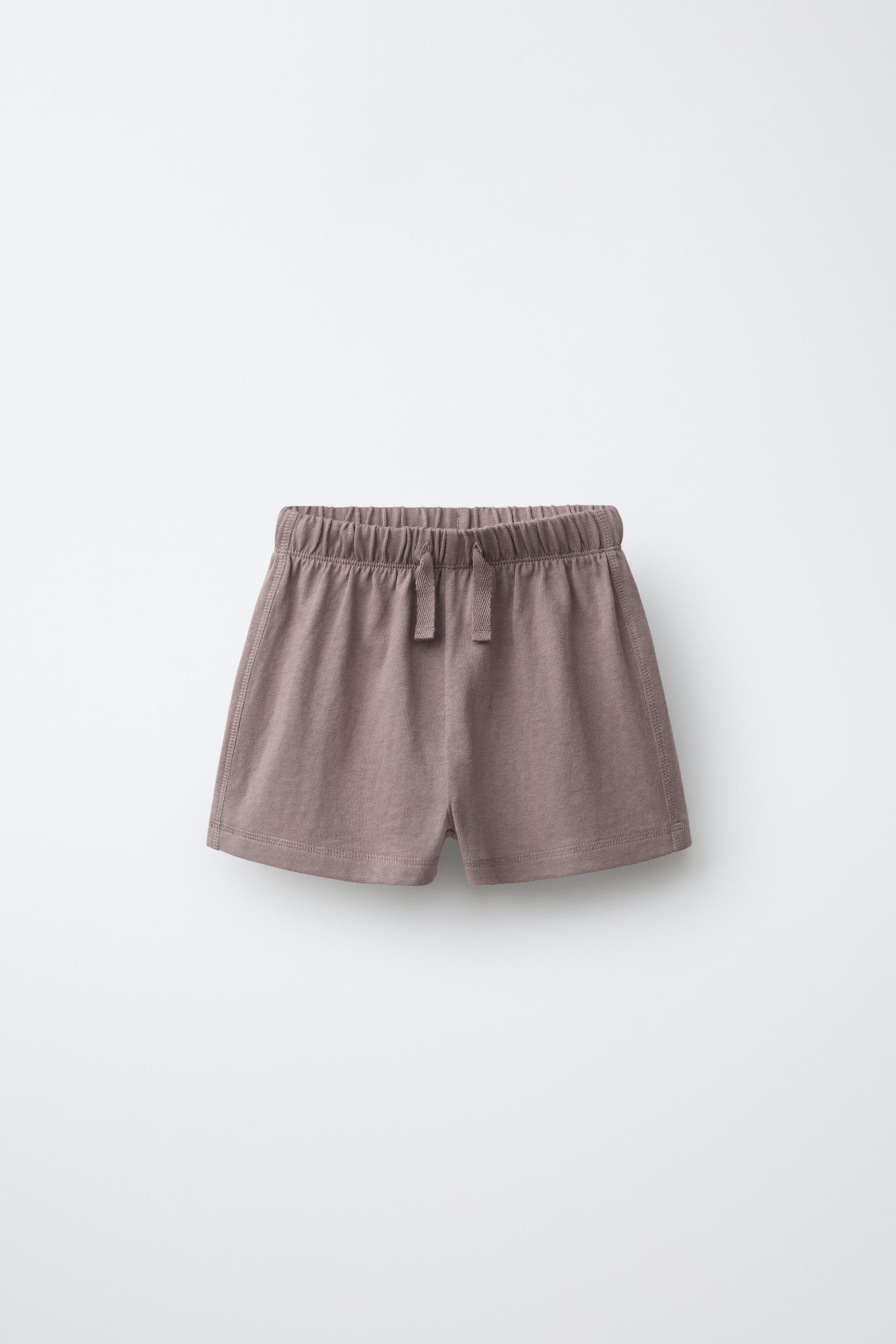 Oversize Bermuda Shorts With Topstitching