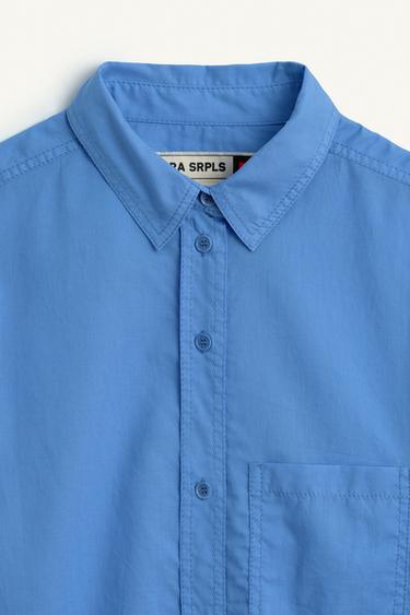 VL CRPPD SHRT 16 - Bleu / Blanc de Zara - Image 6