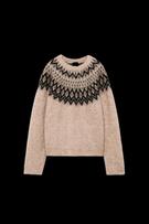 WIDE SLEEVE KNIT JUMPER