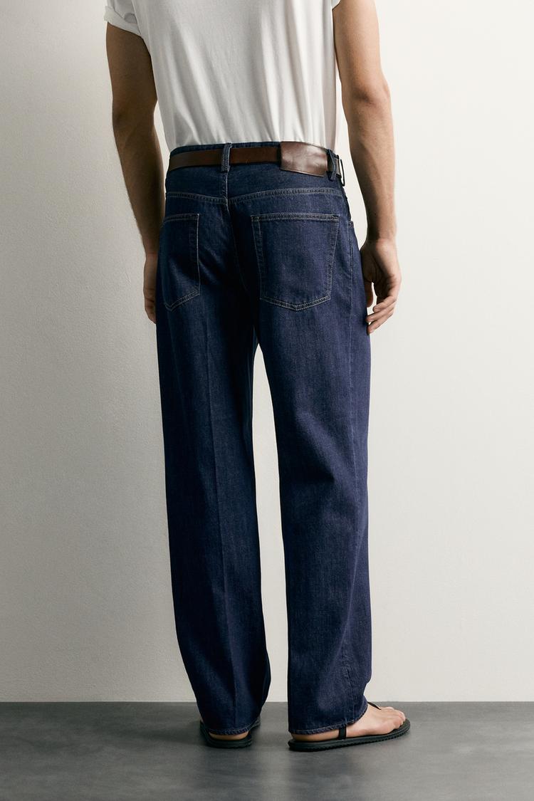 JEANS DE AJUSTE RELAJADO PLANCHADOS 3