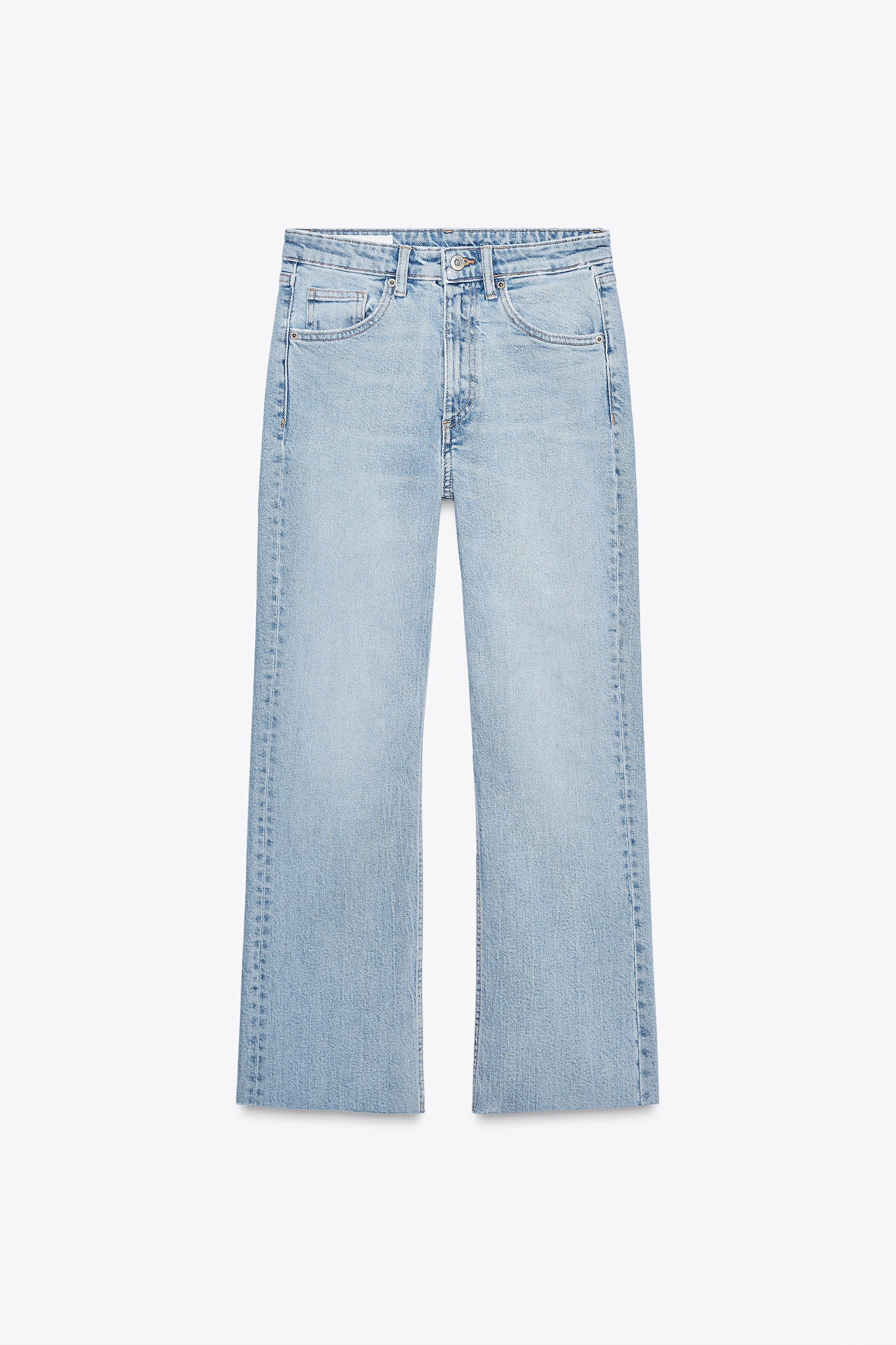 Z1975 FLARE ハイライズ デニムパンツ - ブラック | ZARA Japan