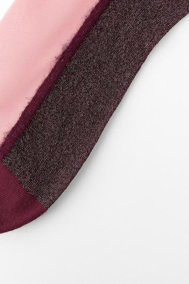 COMBINED TULLE SOCKS - Pink by Zara - Image 2