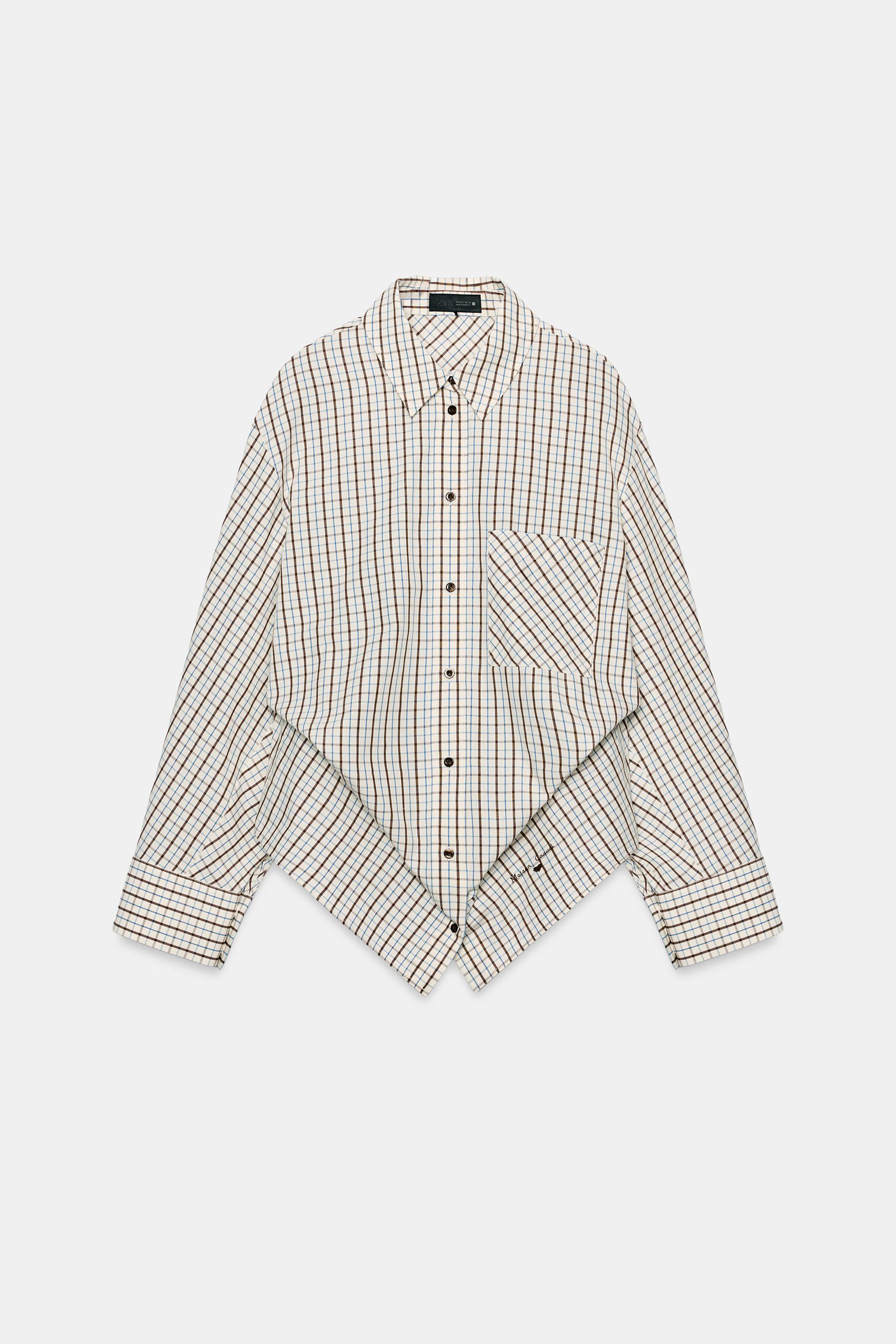 CHEMISE OVERSIZE À CARREAUX