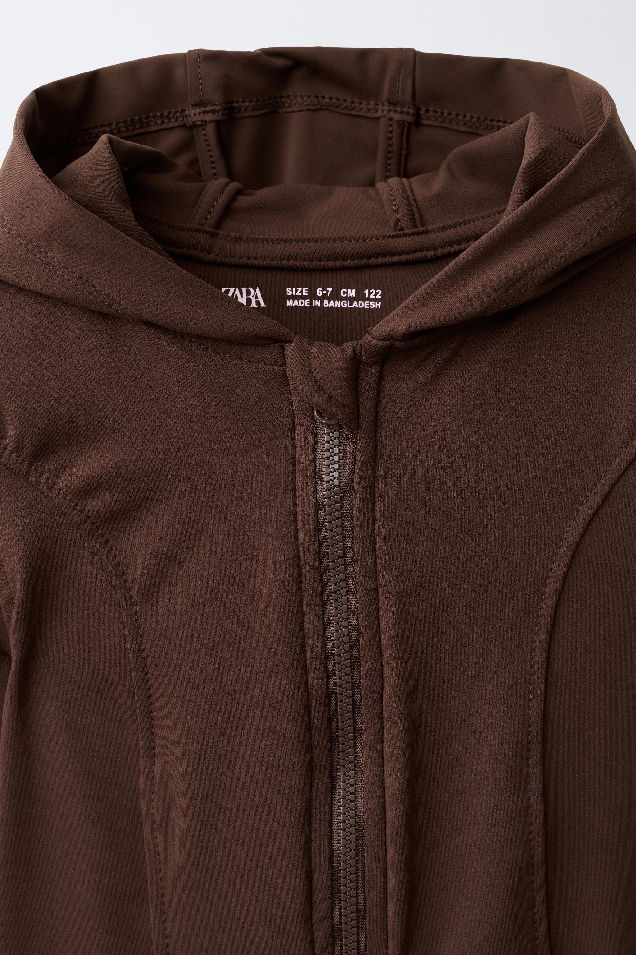 SPORTY FULL-ZIP SWEATSHIRT
