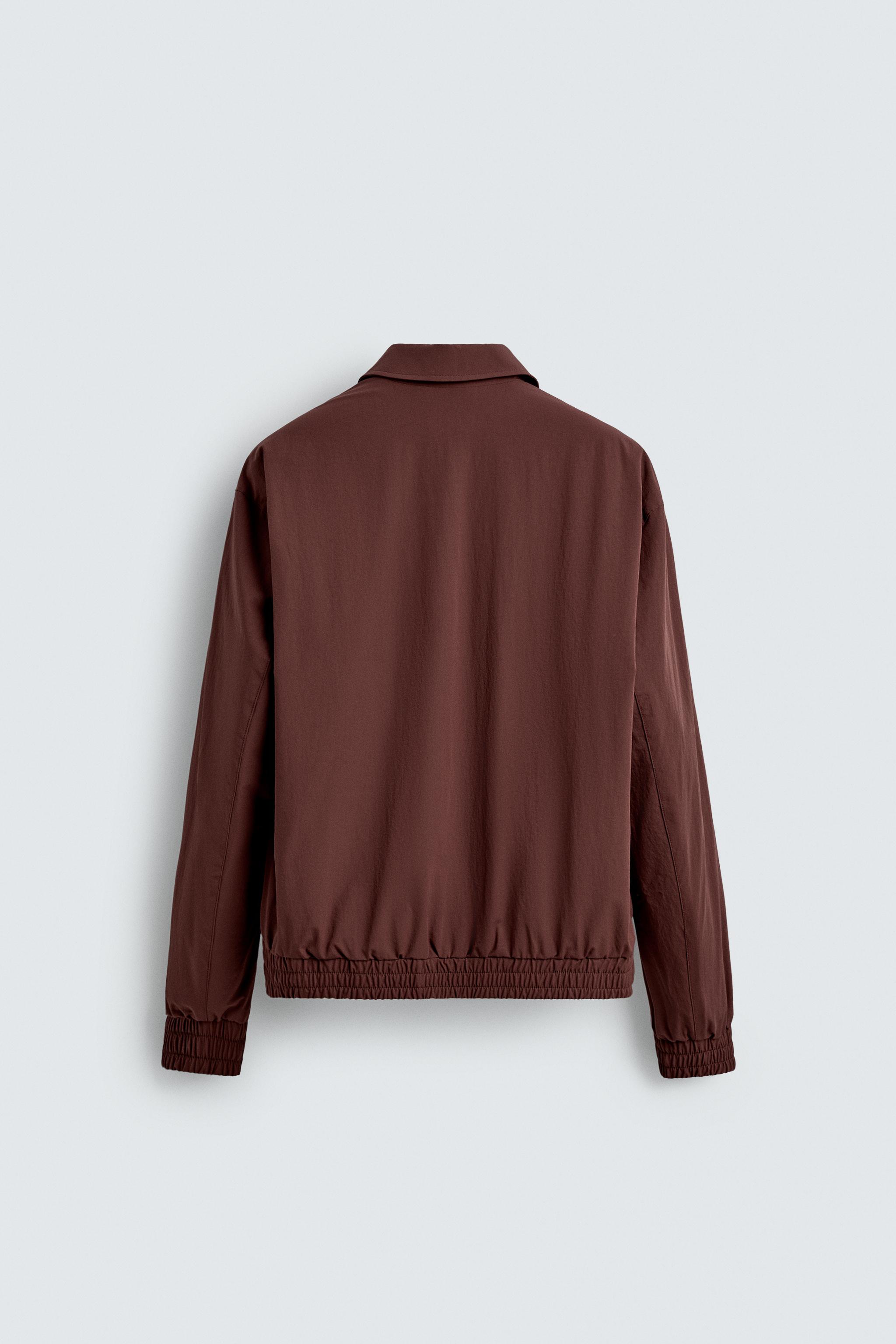 TECHNICAL BOMBER JACKET - Stone | ZARA Australia