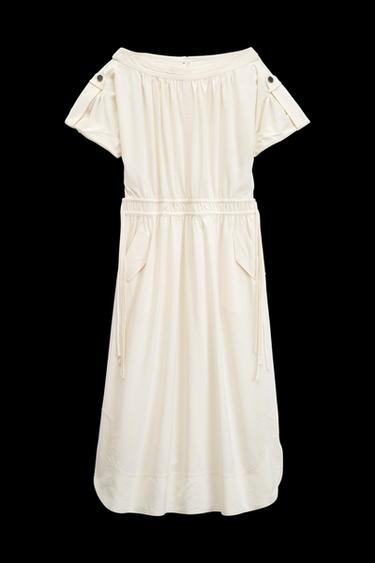 FF SHLDR DRSS 14 - Oyster-white by Zara - Image 0