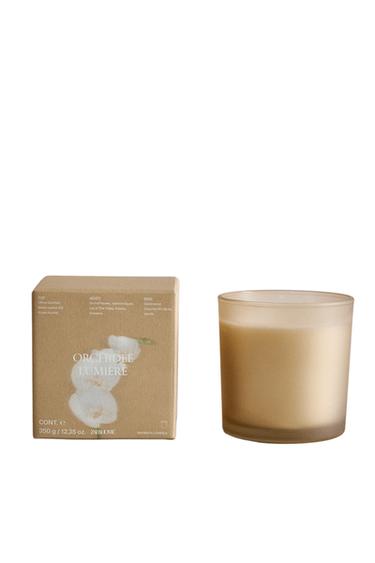 Zara (350 G) ORCHIDÉE LUMIÈRE SCENTED CANDLE - Purple