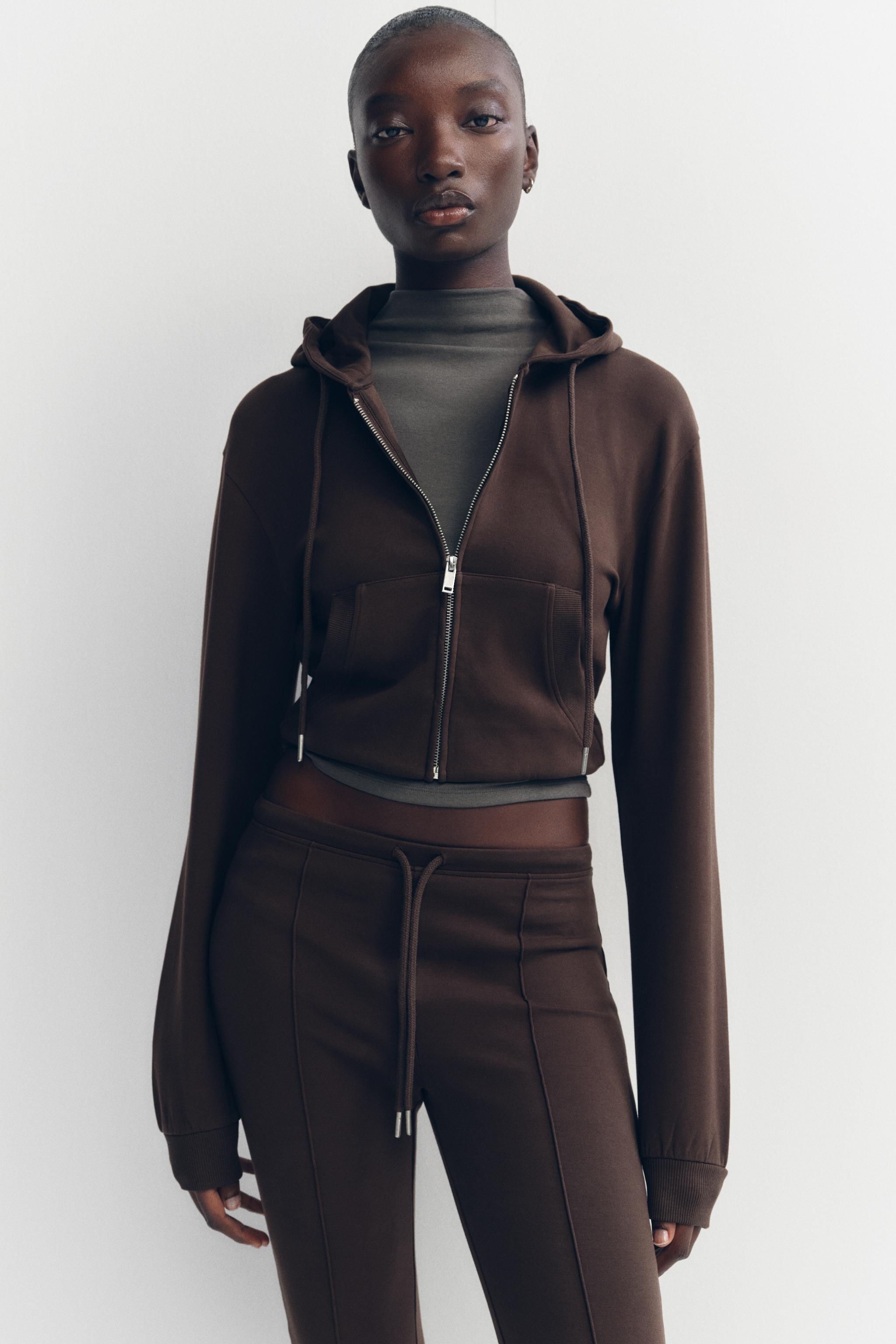 Product image for Cropped Interlock Sweatshirt