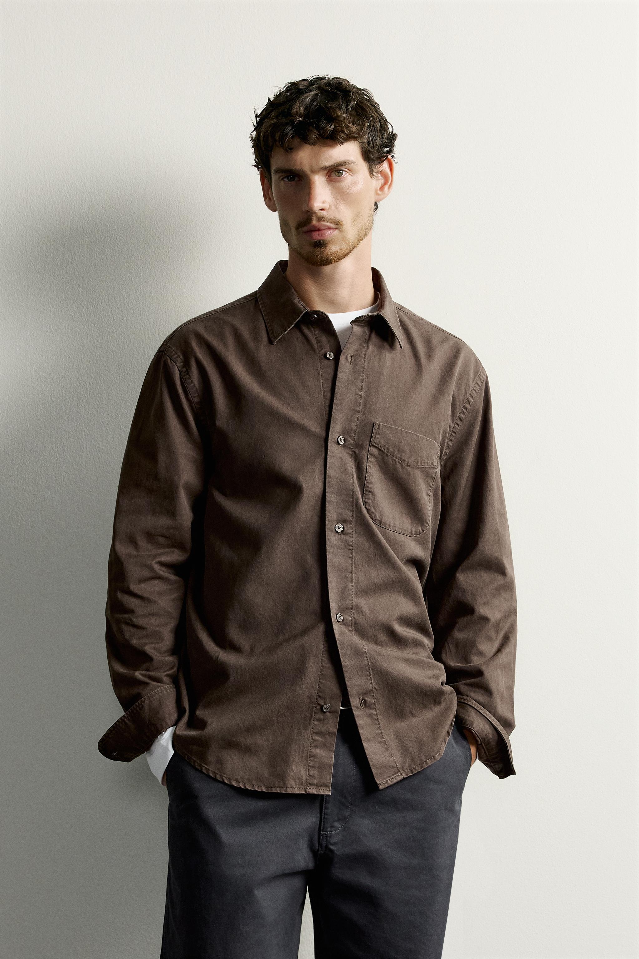 LYOCELL-COTTON REGULAR FIT SHIRT