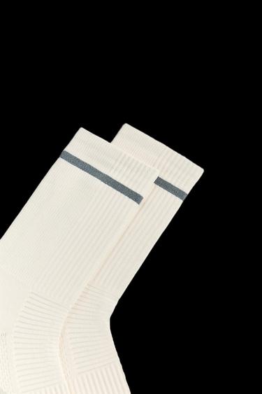 RUNNING SOCKS 2-PACK - Butter by Zara