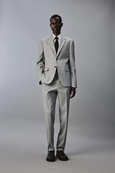 COMFORT SUIT BLAZER - Grey by Zara - Image 0