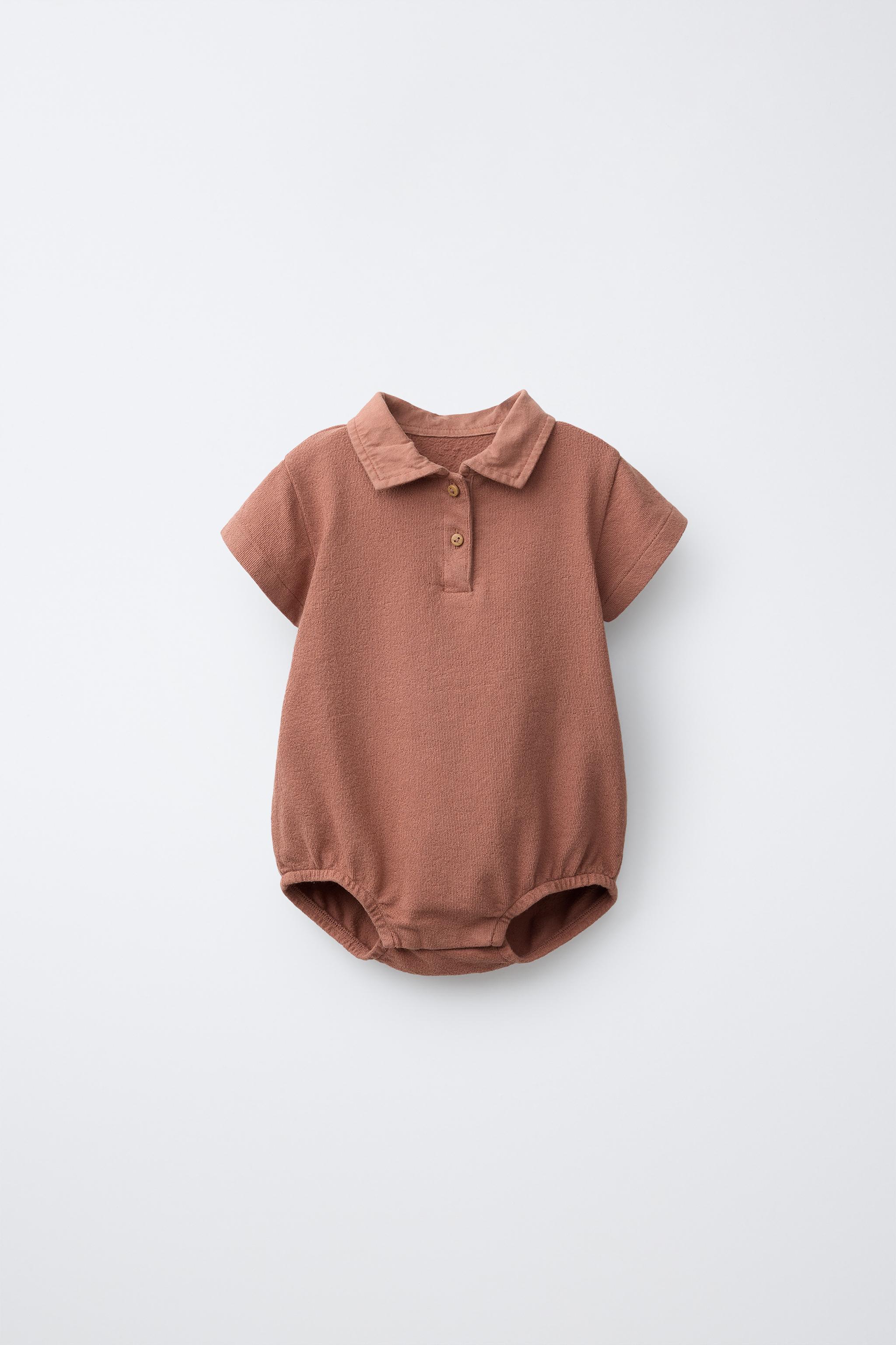 POLO COLLAR BODYSUIT