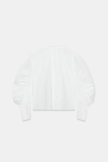 ROMANTISCHES HEMD ZW COLLECTION - Weiß von Zara
