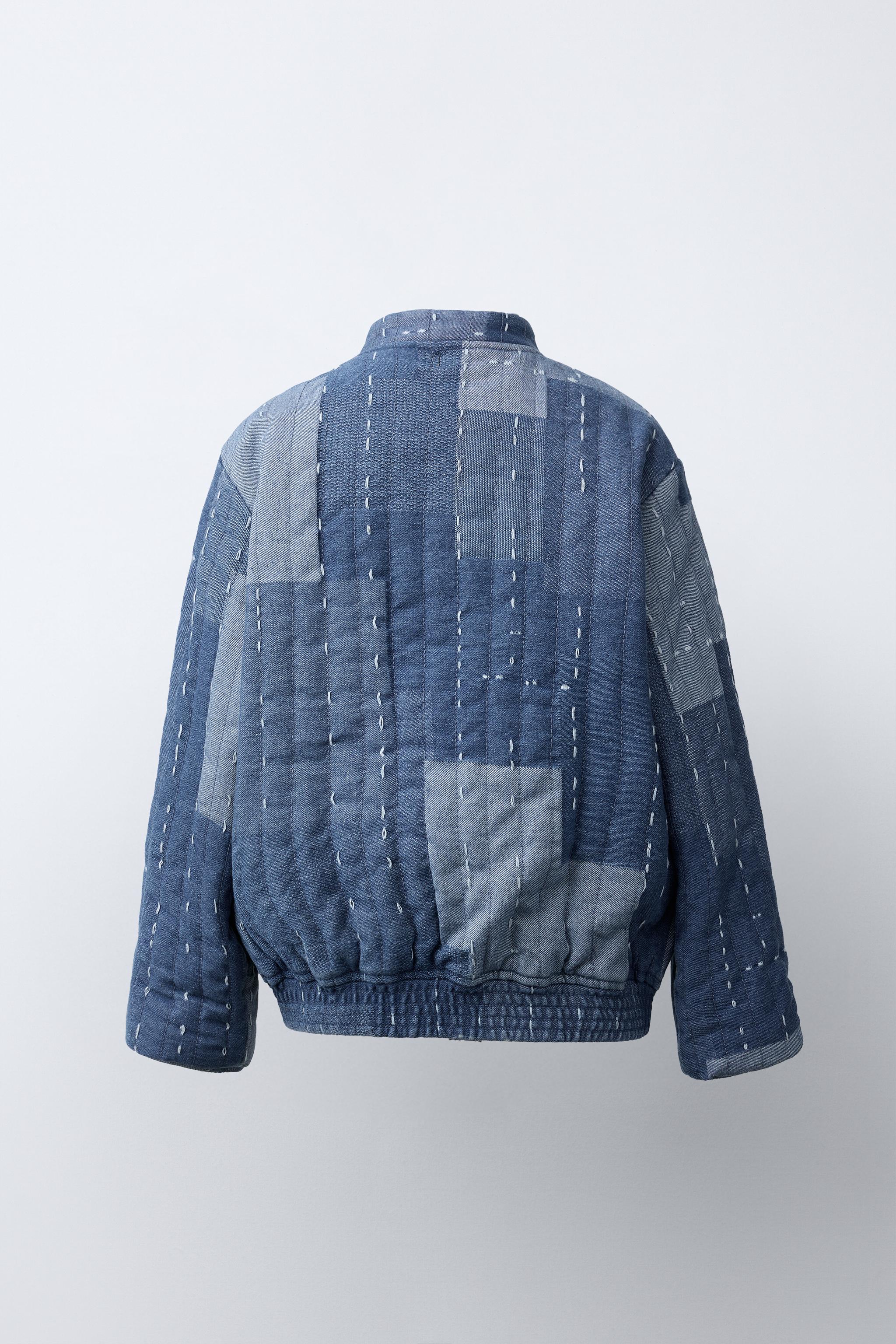 BLOUSON BOMBER PATCHWORK