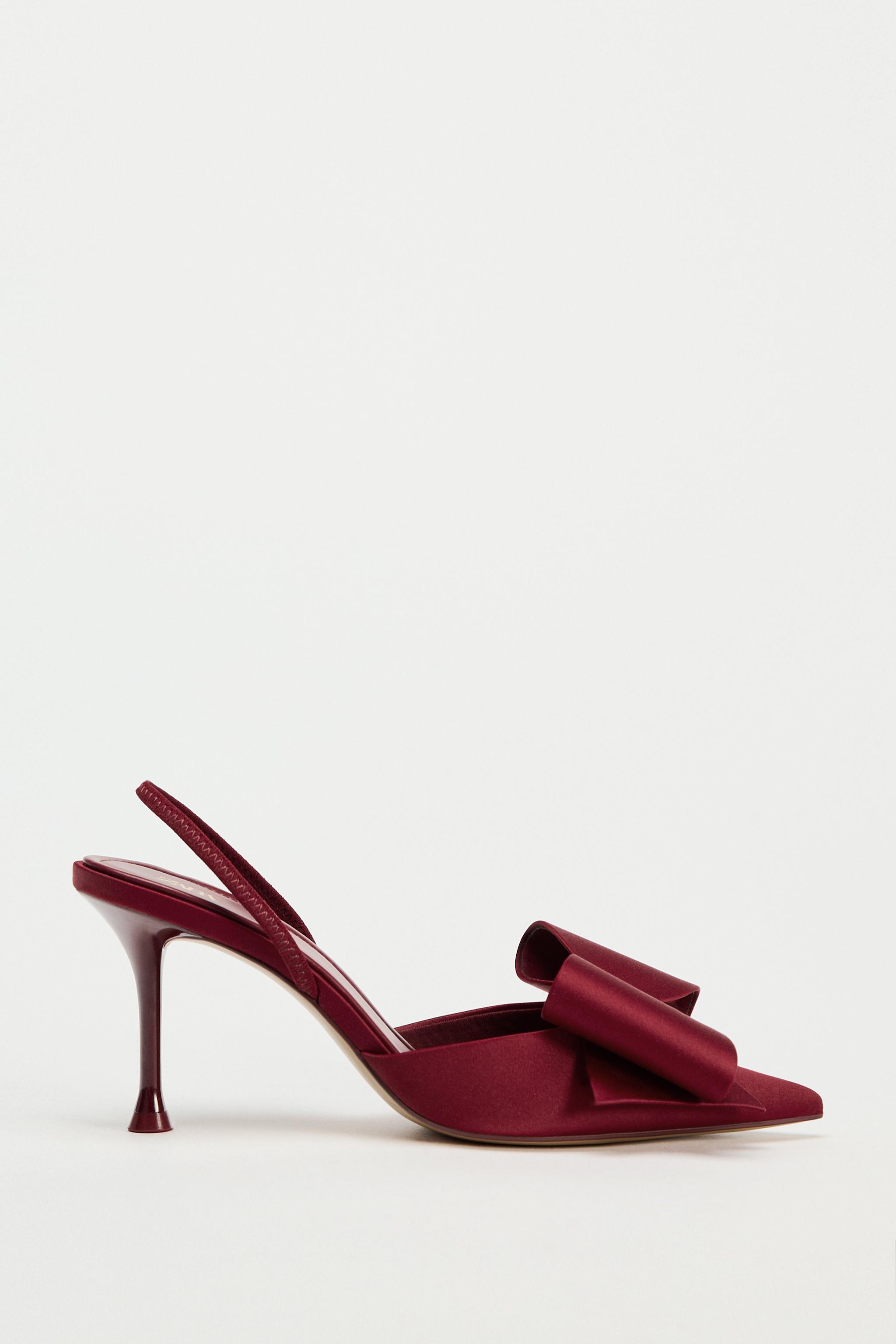 Fashion tacones rojos zara