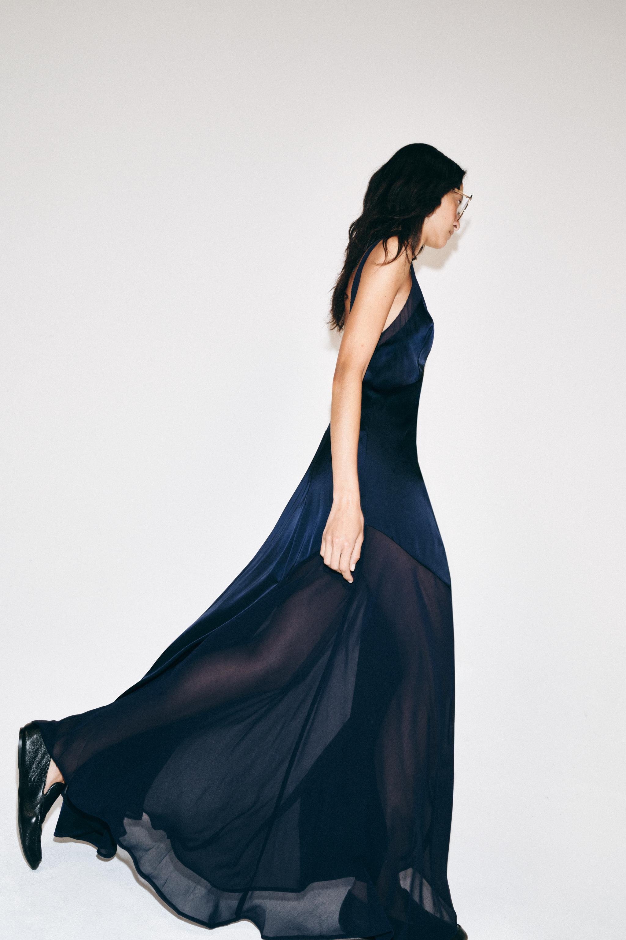 ZW COLLECTION SATIN MAXI DRESS