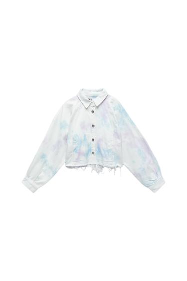 TIE DYE DENIM JACKET