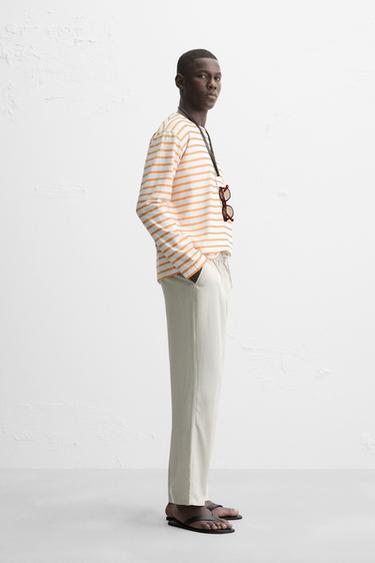 RELAXED FIT FLOWING TROUSERS - Ice by Zara - Image 3