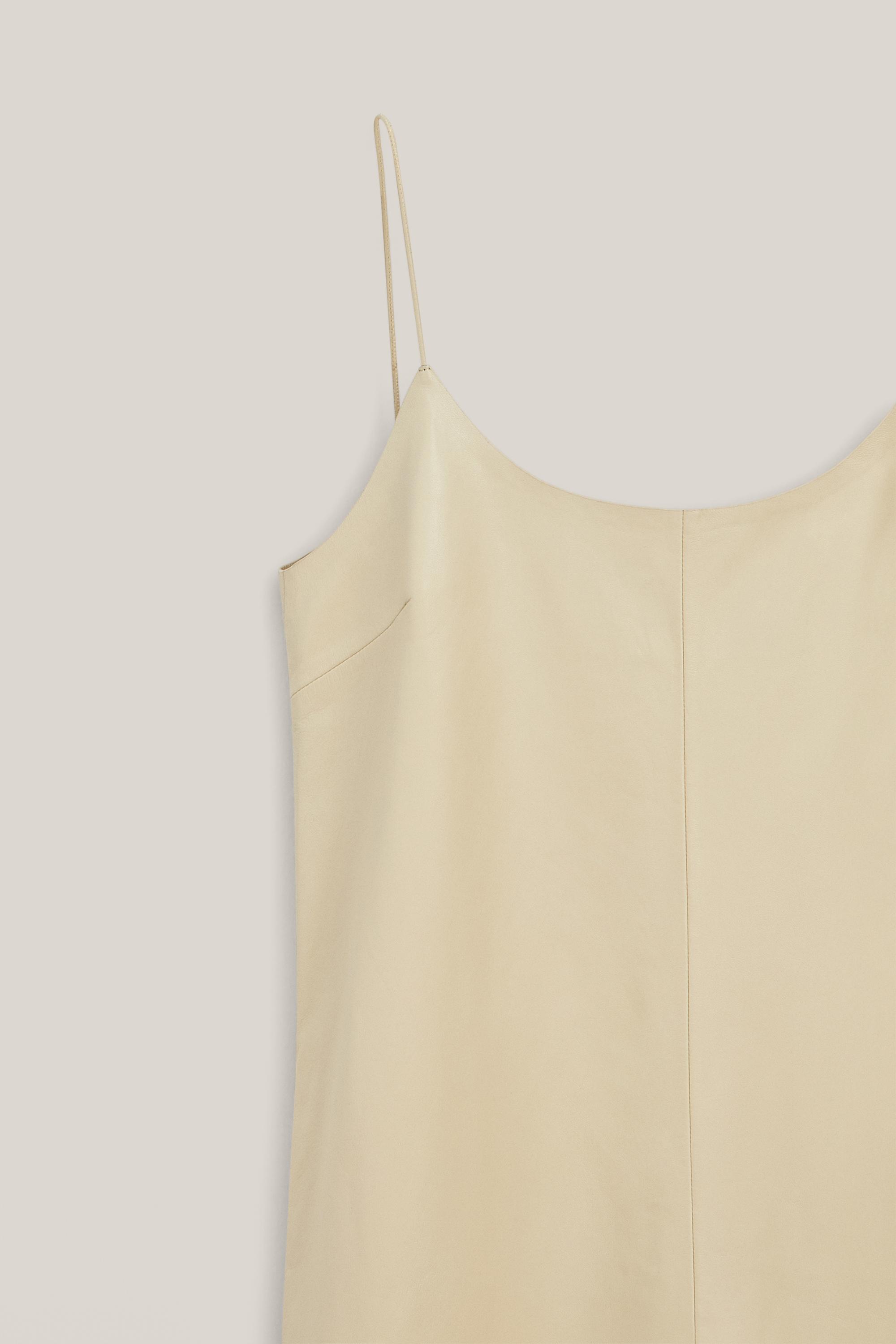 Nappa leather midi dress - LIMITED EDITION
